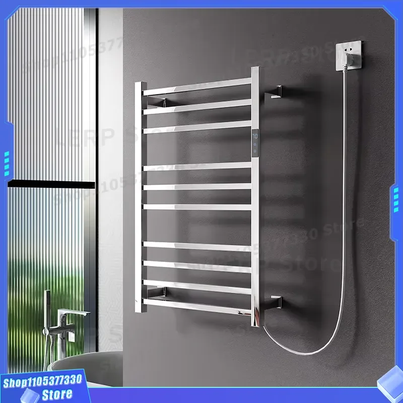 Electric Towel Rack Wall Mounted Bathroom Heater Direct Factory Sales Warm Rail for Home Bath Room Accessories Modern Design