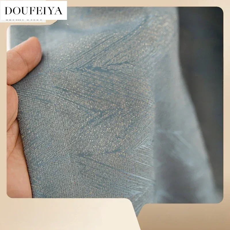 

Send Curtains for Living Dining Room Bedroom Styling Light Luxury High Precision Jacquard Blackout High-grade Custom Size Decor