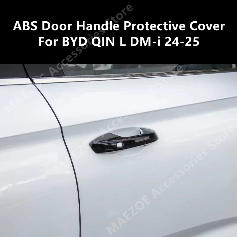 

Для BYD QIN L DM-i 24-25 Защитная крышка дверной ручки из АБС-пластика, аксессуары для защиты салона автомобиля, ремонт