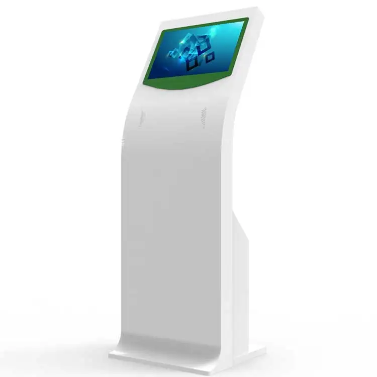 21.5 inch touch screen self service digital Interactive kiosk queuing machine for bank