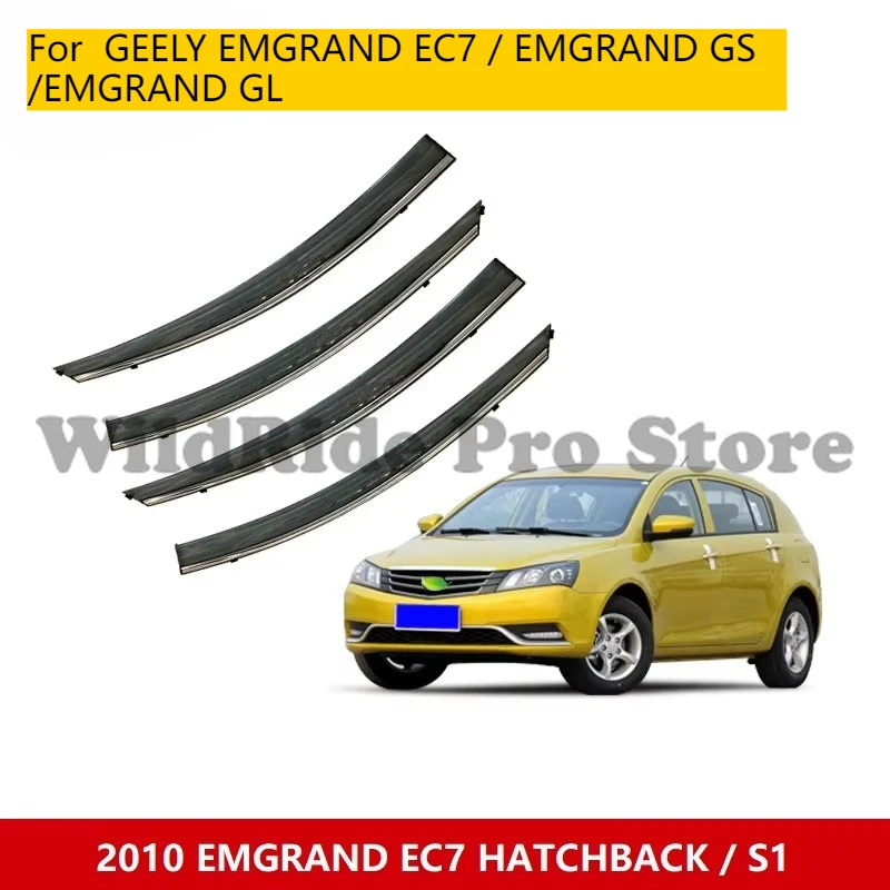 

Other Car Exterior Parts Window Visor Deflector Sun Visor for GEELY EMGRAND EC7 / EMGRAND GS /EMGRAND GL Sun Shade Rain Guard