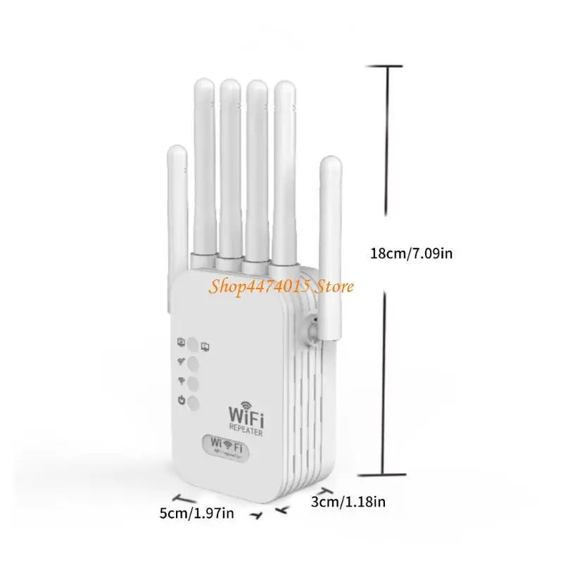 K1AA 300 Мбит / с Wi -Fi Extender для домашнего беспроводного интернета Wi -Fi