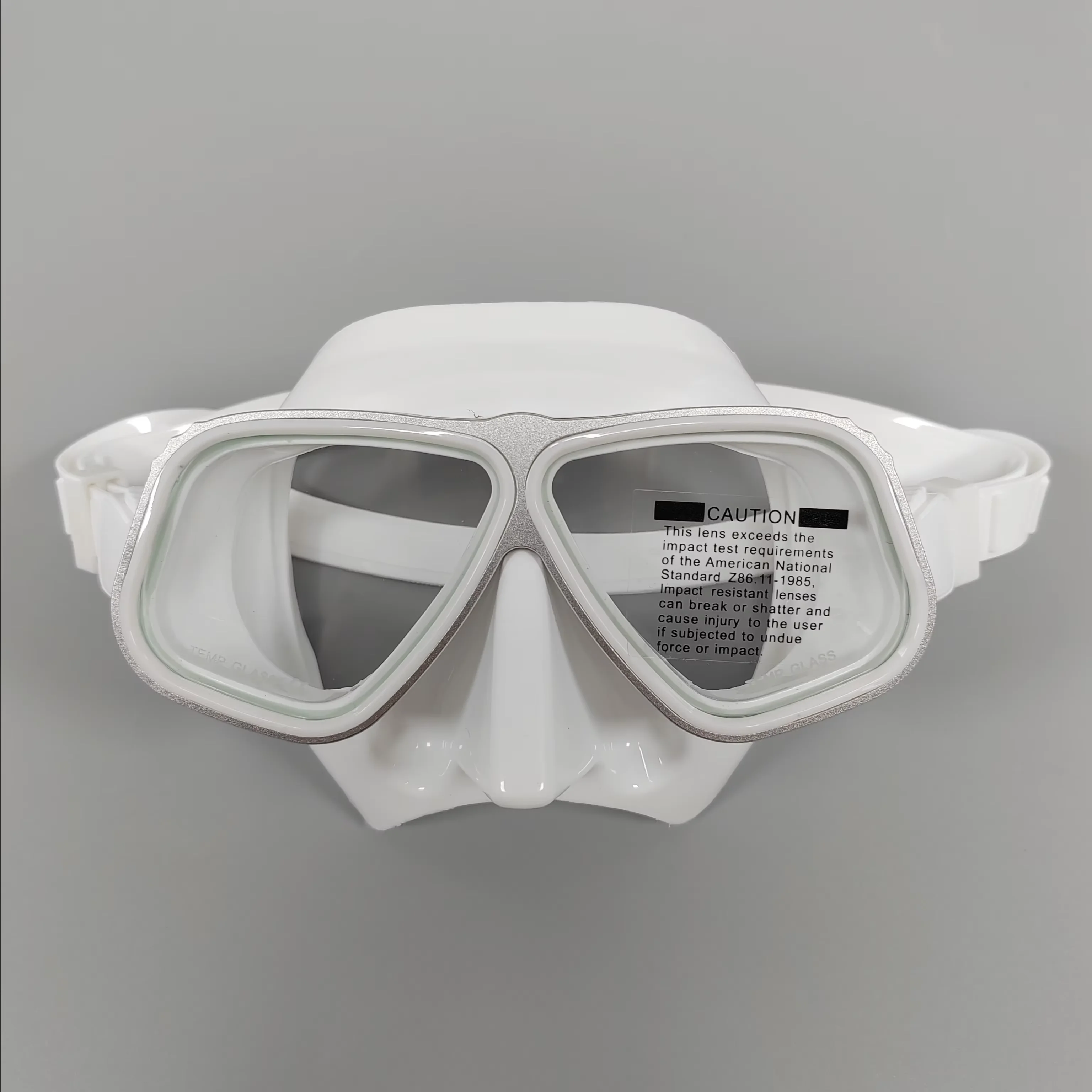 Máscara de mergulho de liga de alumínio equipamento de mergulho profissional underwater full face óculos de mergulho