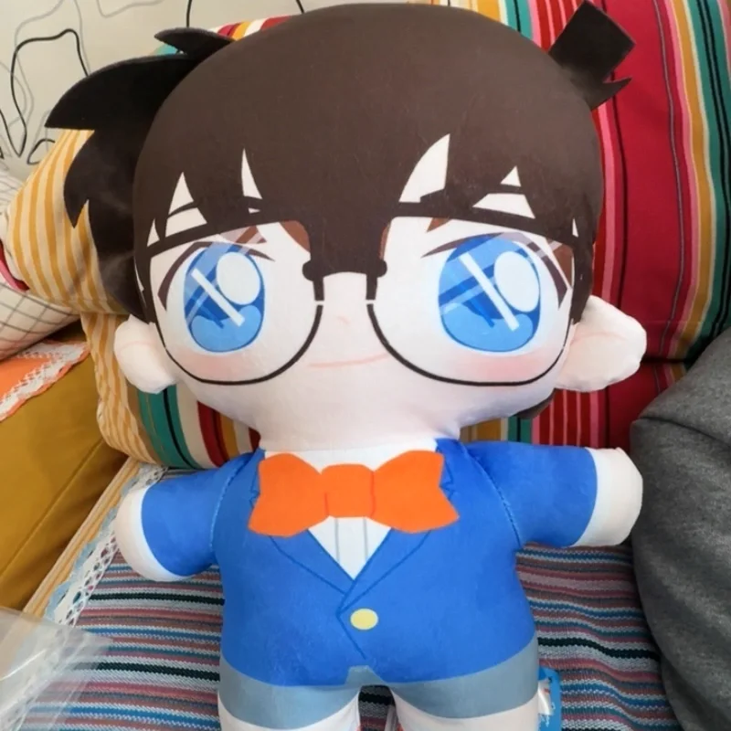 

Плюшевая подушка Kaito Kid — мягкая аниме-подушка для дивана и кровати, официальная мягкая кукла Детектив Конан, комфортный подарок для взрослых и детей