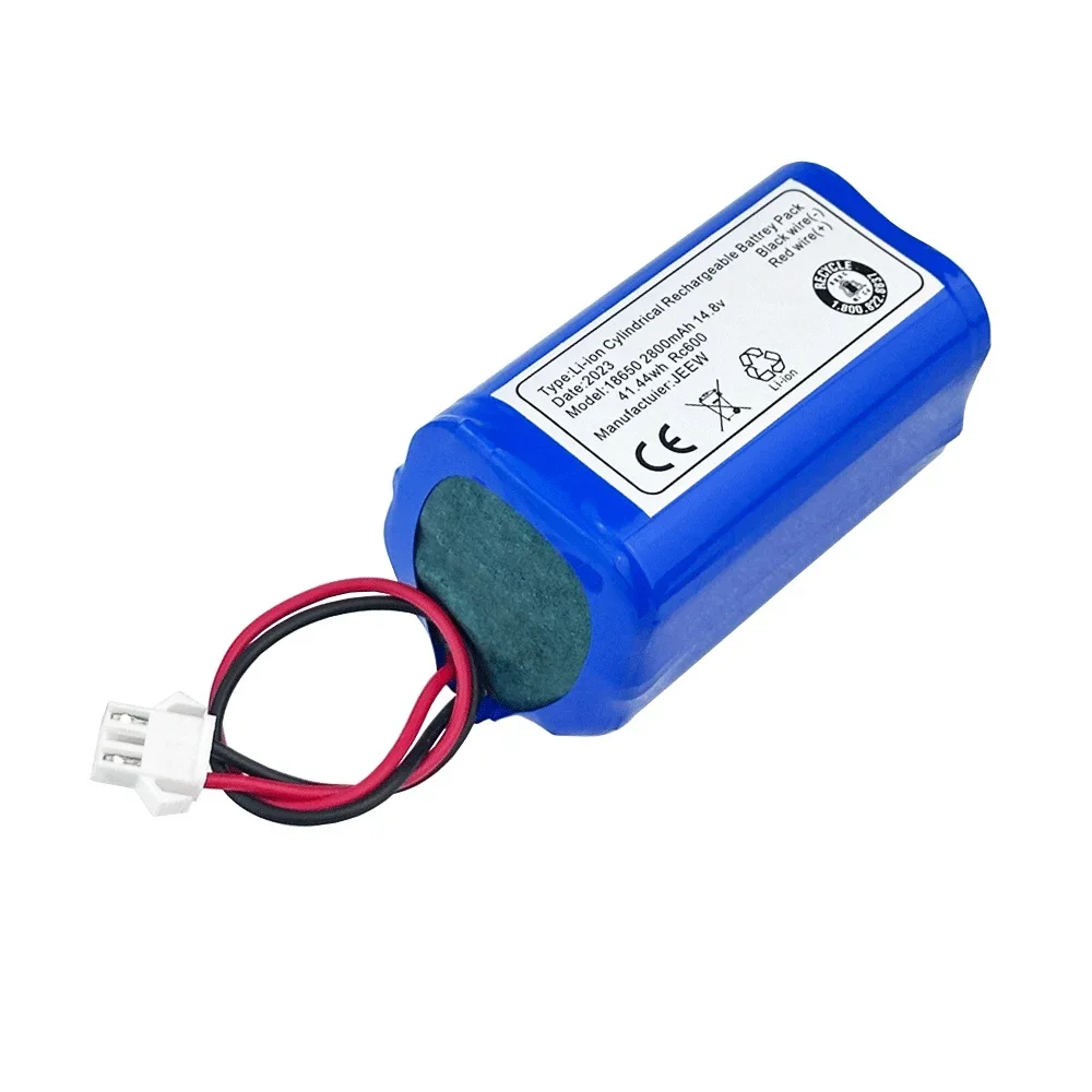 New 14.8V 6800mAh SM 3P Plug Li-ion Battery Pack For Airrobo P20 Robot Vacuum Cleaner