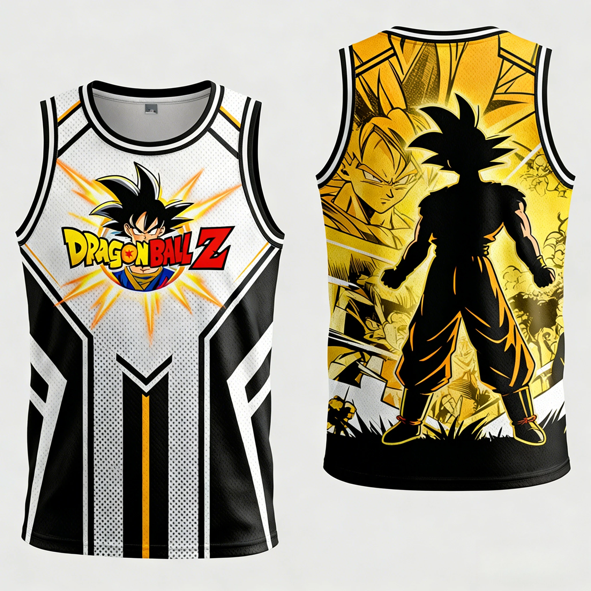2026 Sommer Dragon Ball Retro Fitness-Weste Herren Übergroße 3D-Bedruckte Weste Familien-Unisex Kinder-Sportshirt
