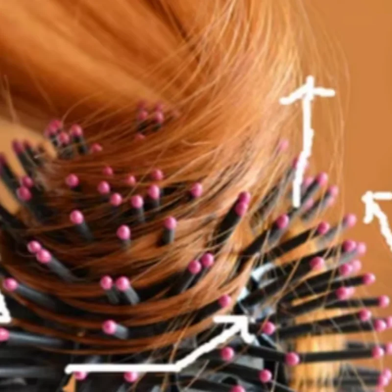 Spherical Ball Brushes 360° Round 3D Round Hair Brushes Detangling Hairbrush Styling Hair Brush Salon Heat Resistant Hairs Combs