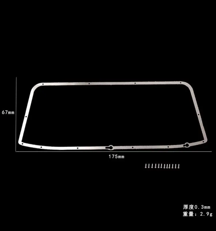 Traxxas TRX4 TRX-4 T4 Chevrolet K5 #82076-4 TRX4 Blazer Front windshield metal frame decorative strip