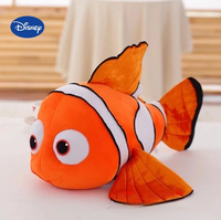 40/25cm Kawaii Nemo Plush Doll Caroon Movie Disney Finding Nemo Plush Toys Soft Stuffed Dory Fish Doll Pillow Xmas Gift