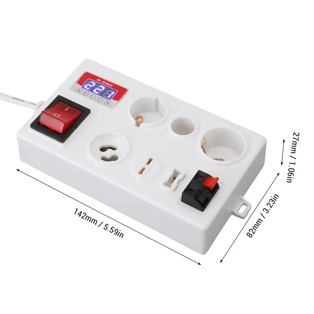 Bild 7: Multifunktionaler LED-Leistungstester, einfach zu bedienen, genaue Messung, Lampentester-Box, LED-Anzeige, schneller Spannungsprüfer