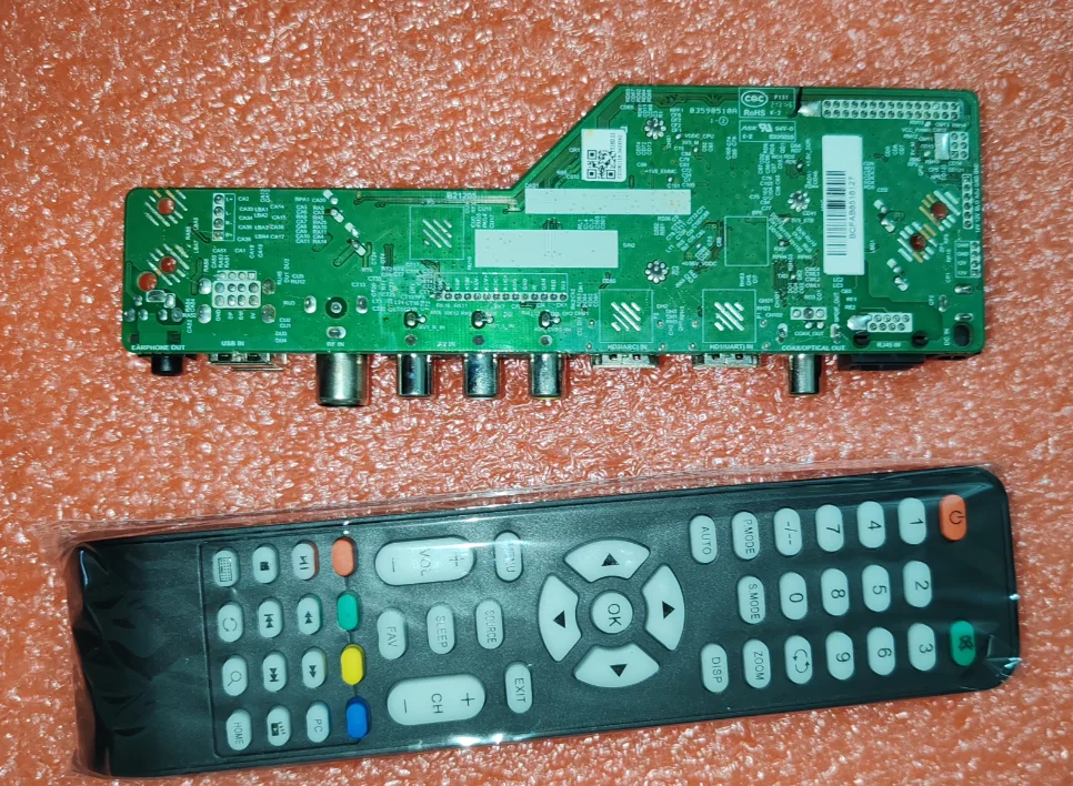 T.SK518D.03  4-core WiFi TV motherboard, tested well, physical photo