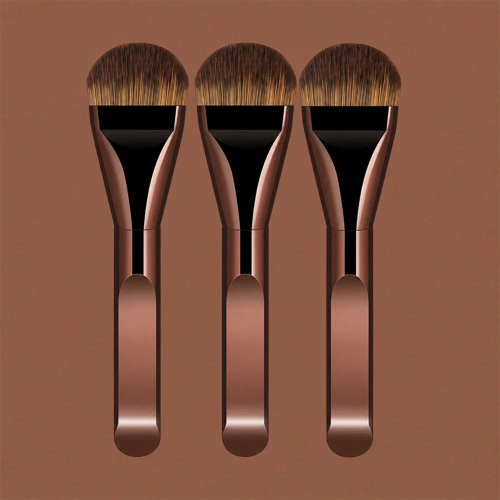 Professional Makeup Brush, Soft Touch Foundation Brush for Face, Flawless Powder Blending Brush, Travel Cosmetic Brush