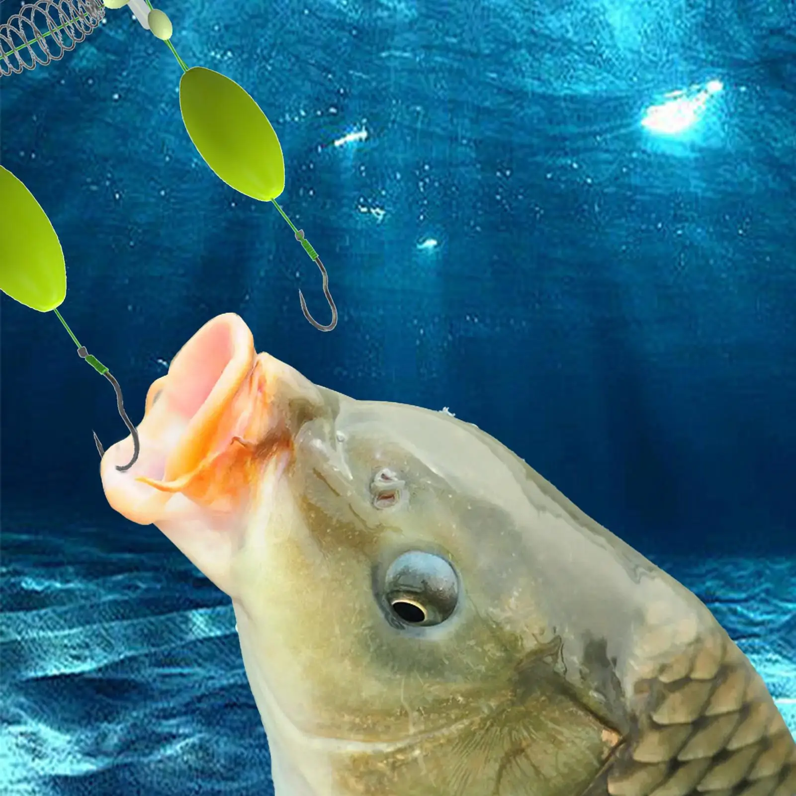 

Carp Rigs Carp Fishing Tackle User-Friendly Bait Holder For Stream Lake River Pond Trout Catfish Saltwater Freshwater Beginner