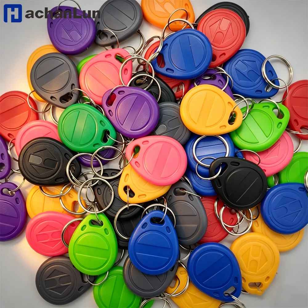 

100pcs EM4305 T5577 Copy Rewritable Writable Rewrite Duplicate RFID Tag Copy EM4100 125KHZ Card Proximity ID Token Keyfobs