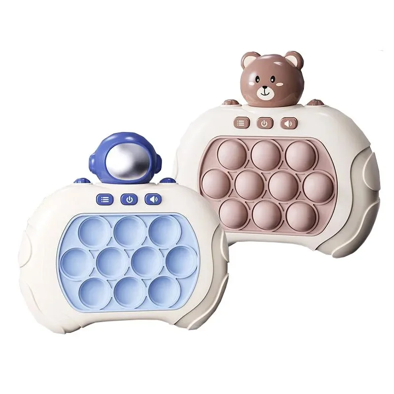 Brinquedo Luminoso de Pressão Bolha Infantil, Jogo Portátil, Autismo Sensorial, Descompressão, Lógica, Memória, Avanço, Presente Adolescente