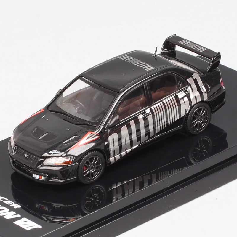 Hobby Japan 1/64 Scale Mitsubishi Lancer GSR RS Evolution EVO IX VII IV VIII Ralliart Rally Car Model Diecasts Toy Vehicles HJ64