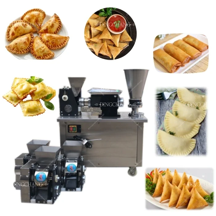 Maker Machine Automatic Pastelito Meat Pie Dumpling Machine Ravioli Samosa