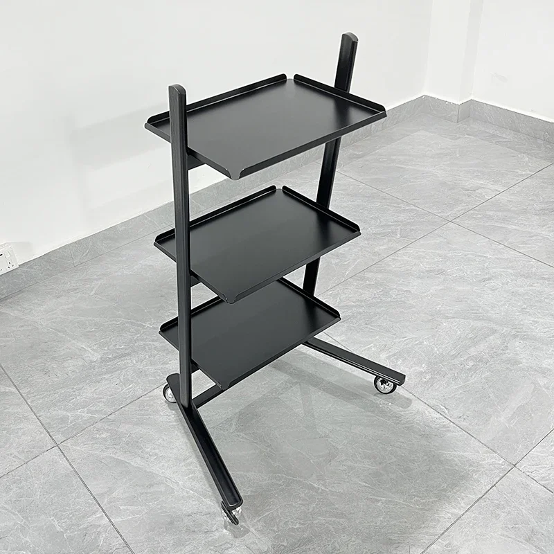 

Barber Furniture Trolley Beauty Salon Cart Treatments Drawer Type Trolley Cart Heavy Duty Carts Auxiliary Car Eyelashes Wagon