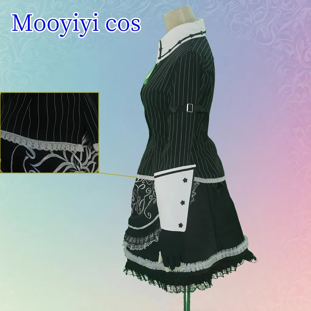 Newly Izayoi Sakuya Cosplay costume Halloween Christmas Role Playing Party Comic  Cute Lolita Dress Touhou Project Full Have Wig