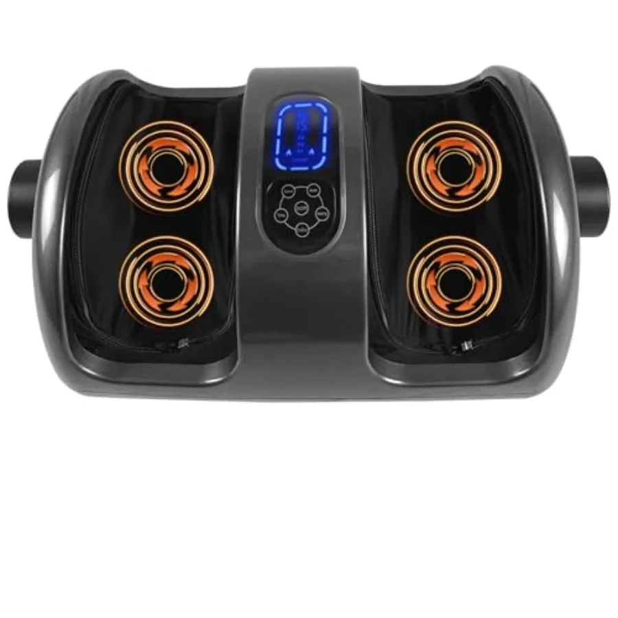 

Foot Massager for Pain Relief and Improved Circulation - Shiatsu Deep Kneading with Heat for Plantar Fasciitis Neuropathy Foot