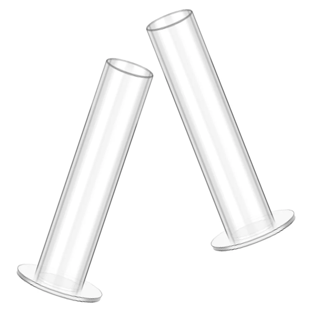 2Pcs Hairband Storage Rack Transparent Acrylic Display Holder Hair Ring Stand Desktop Organizer Scrunchie Holder