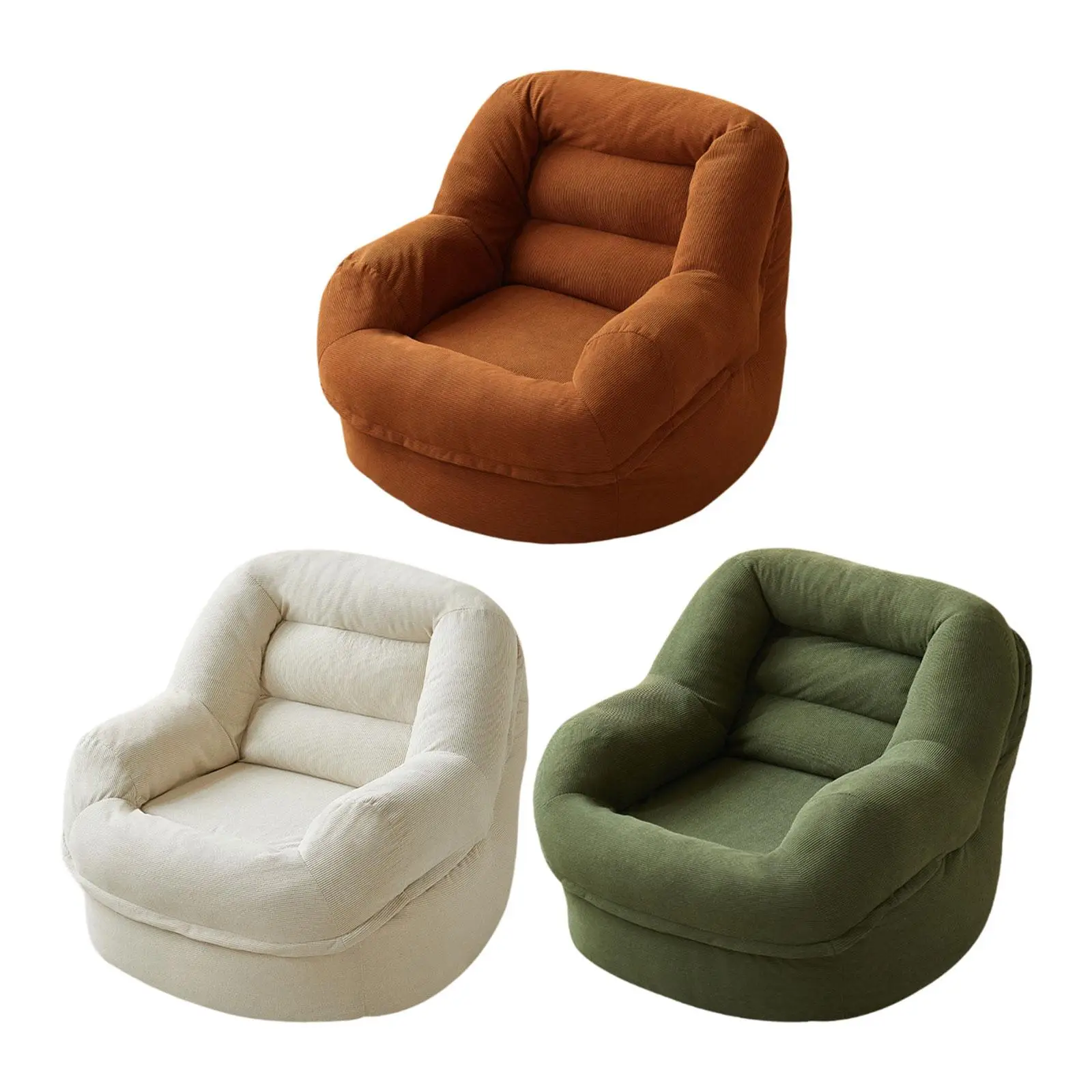 

Upholstered Chair Dorm, Apartment Tatami Sofa Lazy Chair Beanbag Chair Sofa