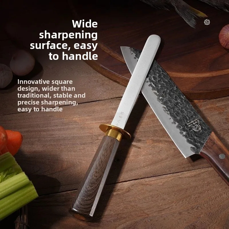 

Profional Butcher Fine Line arpening Sti Home Kitchen Knife arpener Diamond Material by Eighteen Men Work