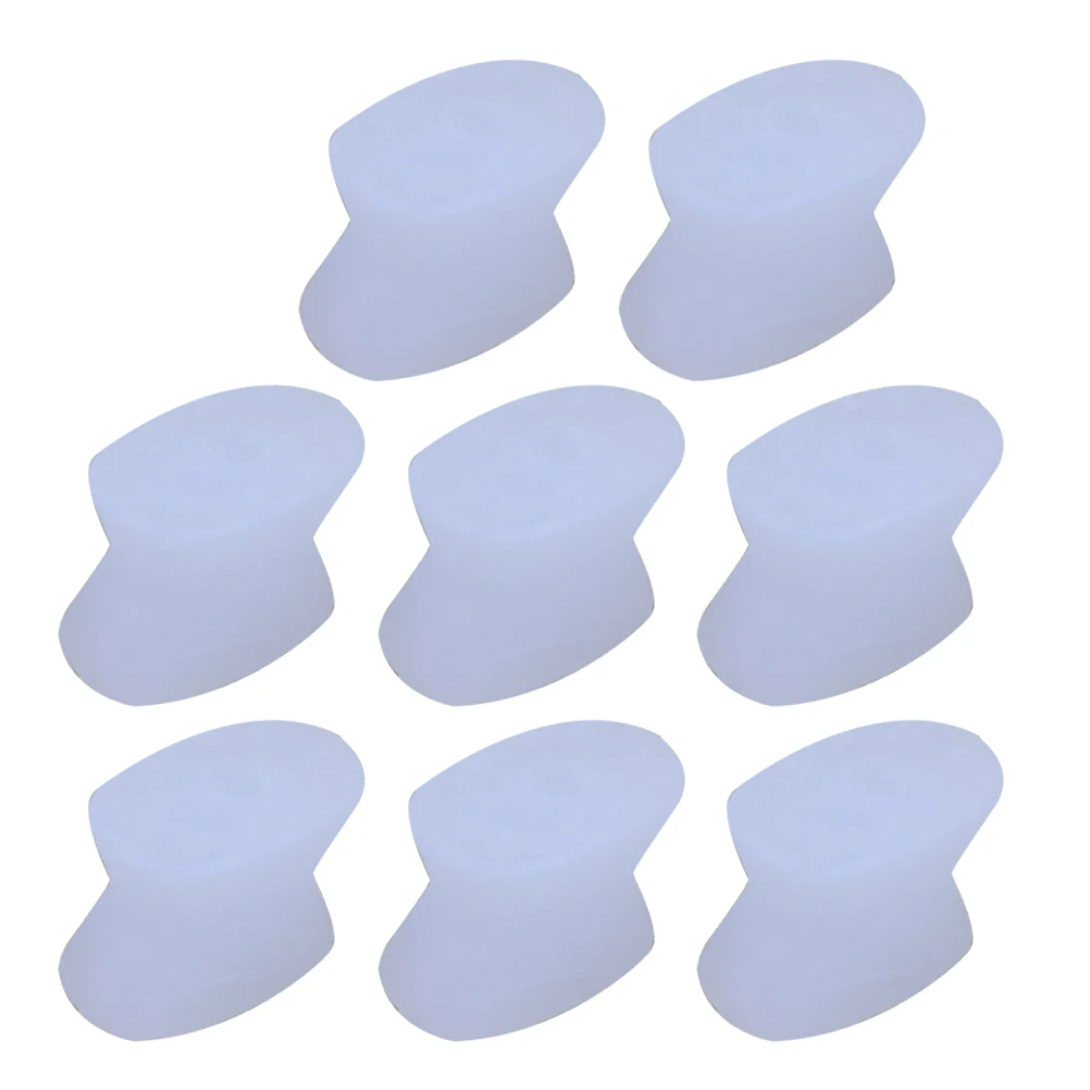 

8 Pcs Toe Separator Foot Thumb Orthotics Ergonomic Lightweight Breathable Practical Comfortable Reduce Friction Alleviate