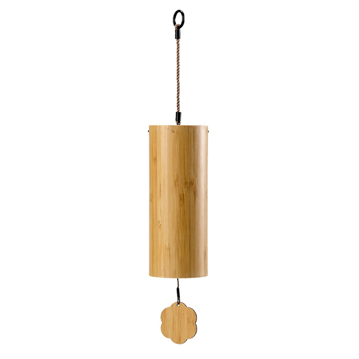 G Chord Winter Style Bamboo 8-Tone Chord Wind Chimes Natural Bamboo Wind Chimes Outdoor Garden Pavilion