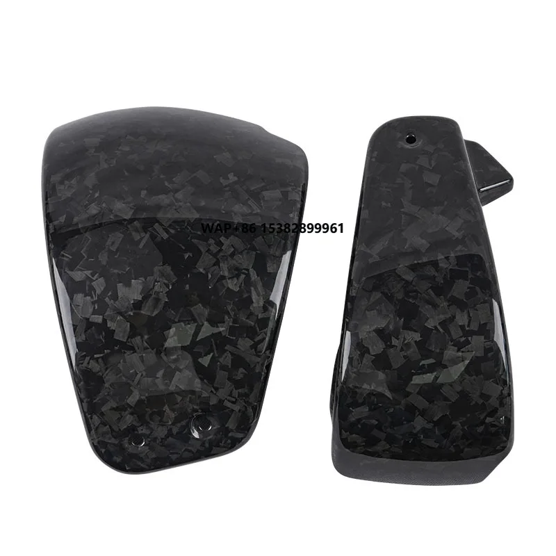 

Glossy Motorcycle Forged Carbon Fiber Battery Cover for 2025 Harley FLFB FLHC FXBB FXLRS FXLRST