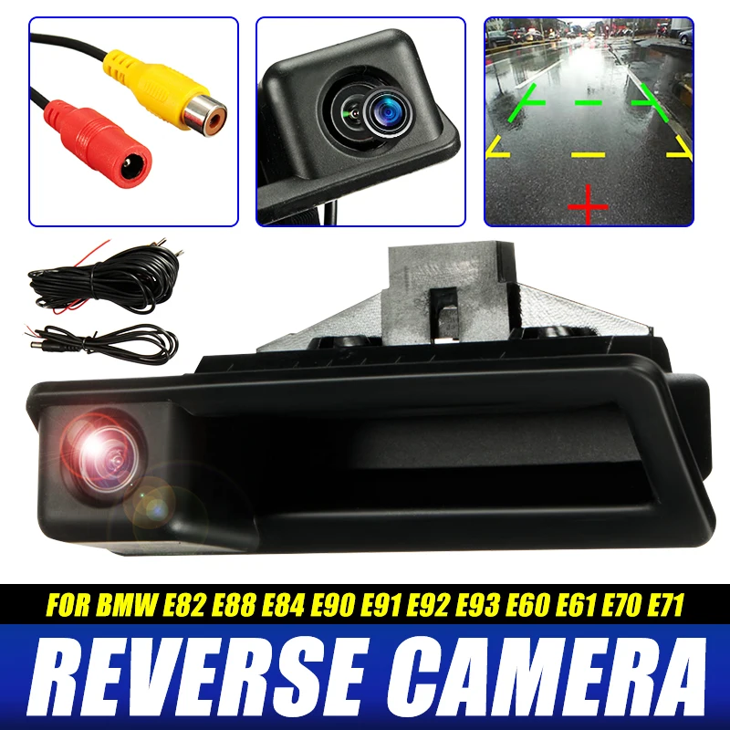 

120 degrees Lens TV Lines Car Reverse CCD Rear View Camera Parking HD FOR BMW E82 E88 E84 E90 E91 E92 E93 E60 E61 E70 E71