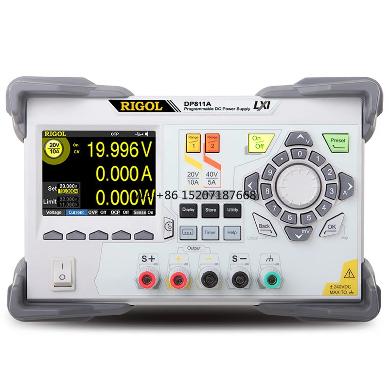 

DP811A Блок питания постоянного тока с одним выходом и двойным диапазоном, 200 Вт