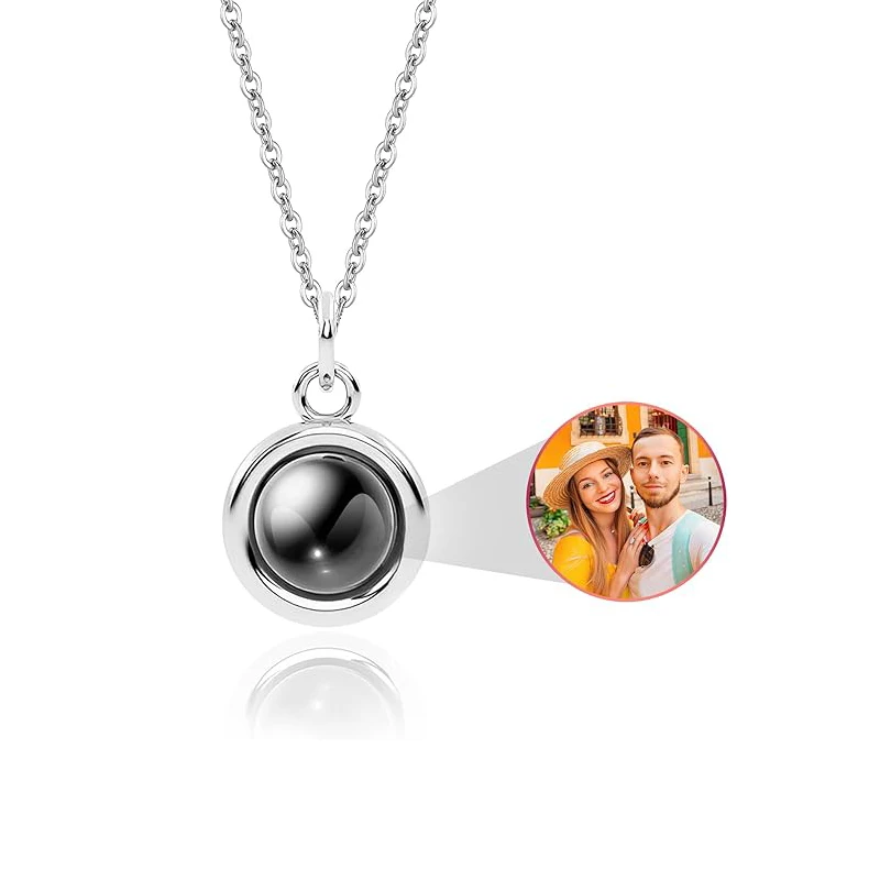 XCL Photo Projection Dog Paw Necklace 8