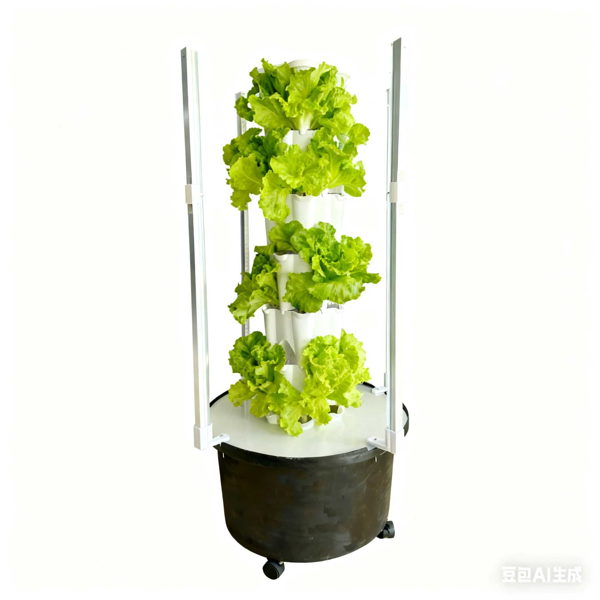 Vertical Hydroponics Growing Tower Aeroponic System Indoor Soilless Planting Tower Garden Tools for Family Farm