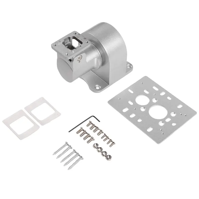 AC57-Wall-Mounted Bracket Face Recognition Machines Access Control Multi-Angle Adjustment Universal Aluminum Alloy Base