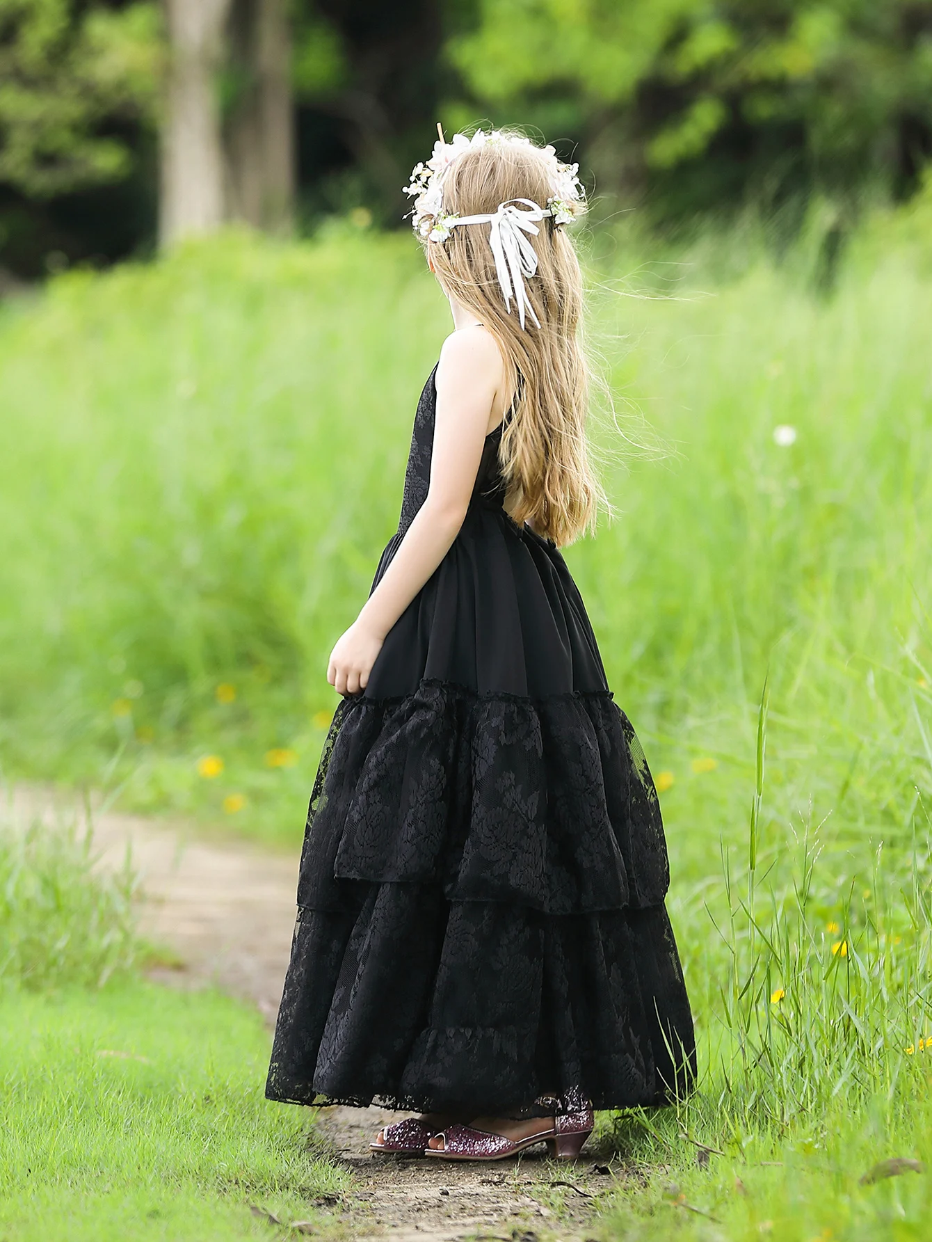 Flower Girl Dress Wedding Princess High Quality Teenage Tulle Cute Fashion Prom Dresses Girls Casual Kids Embroidery Ball Gown