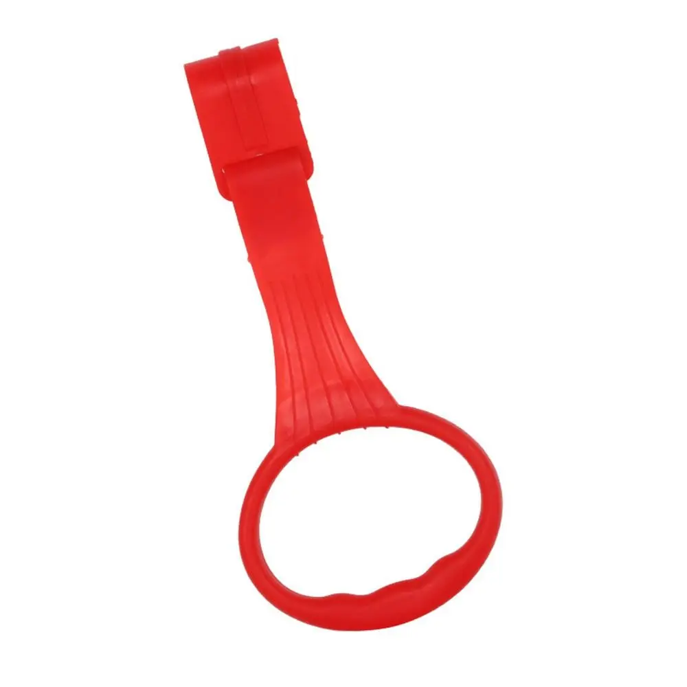 

Cute Plastic Pull Ring for Playpen Bed Accessories Solid Color Baby Pull Ring Stroller Toy Ring Playpen