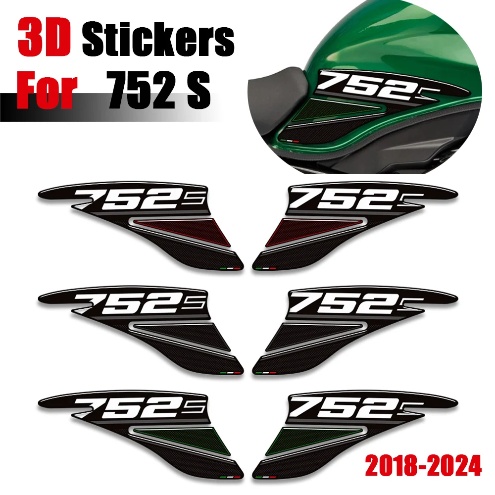 

Motorcycle Protector Tank Pad Side Grips Gas Fuel Oil Kit Knee Stickers Decals For Benelli 752S 752 S 2018 2019 2020 2021 2023