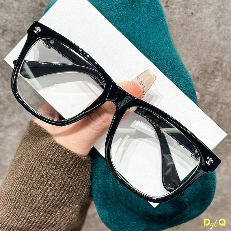 

Женские стильные очки для чтения, унисекс, очки в большой оправе, новые роскошные модные квадратные очки с защитой от синего света для женщин