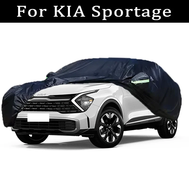 

For KIA Sportage Car Covers Outdoor Waterproof Dustproof Sun Rain Snow Protection Thick Oxford Cloth Full Car Accessories