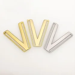 V Shape Metal Bra Connector Linker Bikini Buckles Swimwear Front Clasp Garment Accessory DIY Supplies