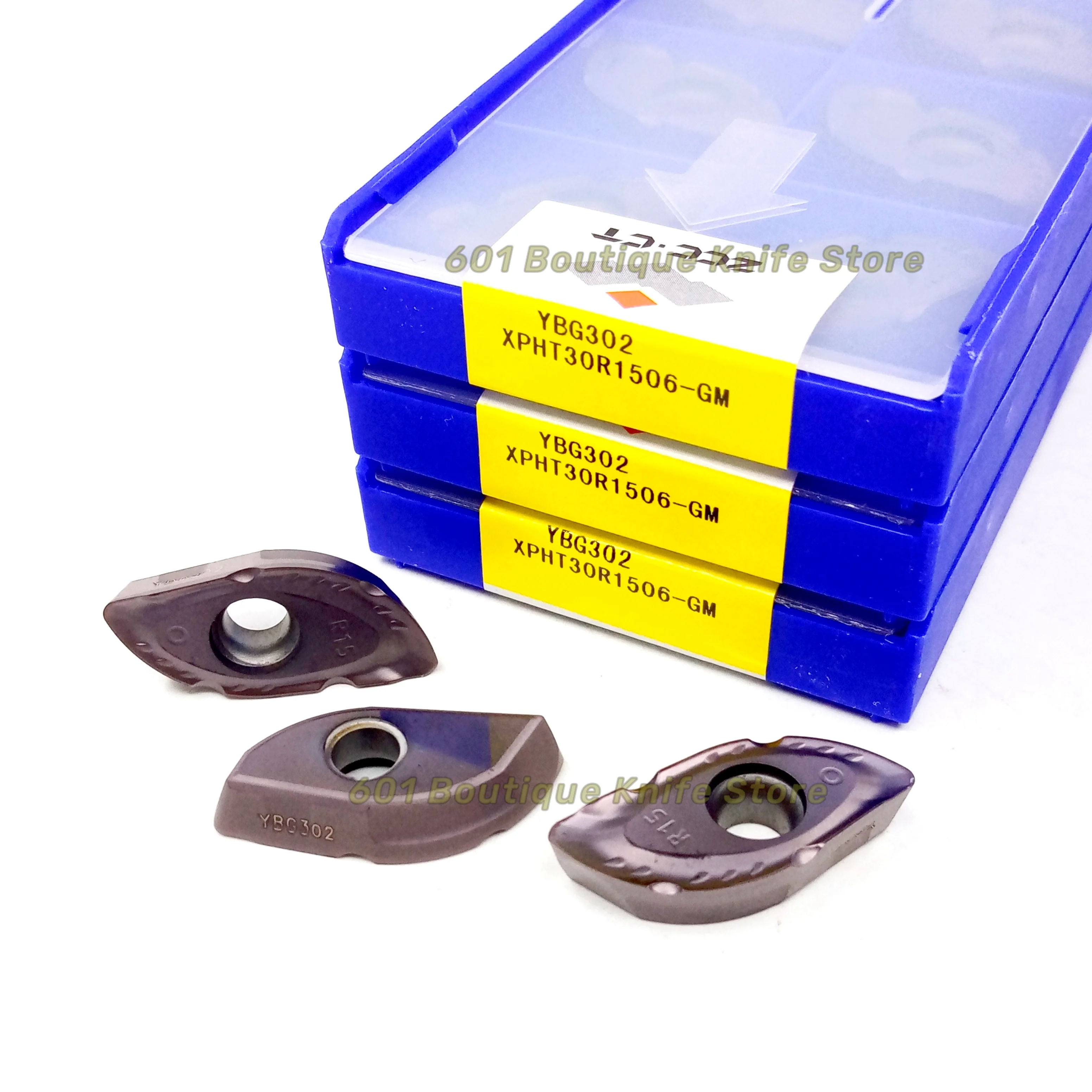 Free Shipping 100% ZCC CT cnc carbide milling inserts cutter XPHT30R1506-GM YBG302 milling cutter holder