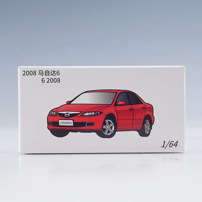 JKM 1/64 Ma z da 6 Model Car Alloy Diecast Toys Classic Super Racing Car Vehicle For Gifts