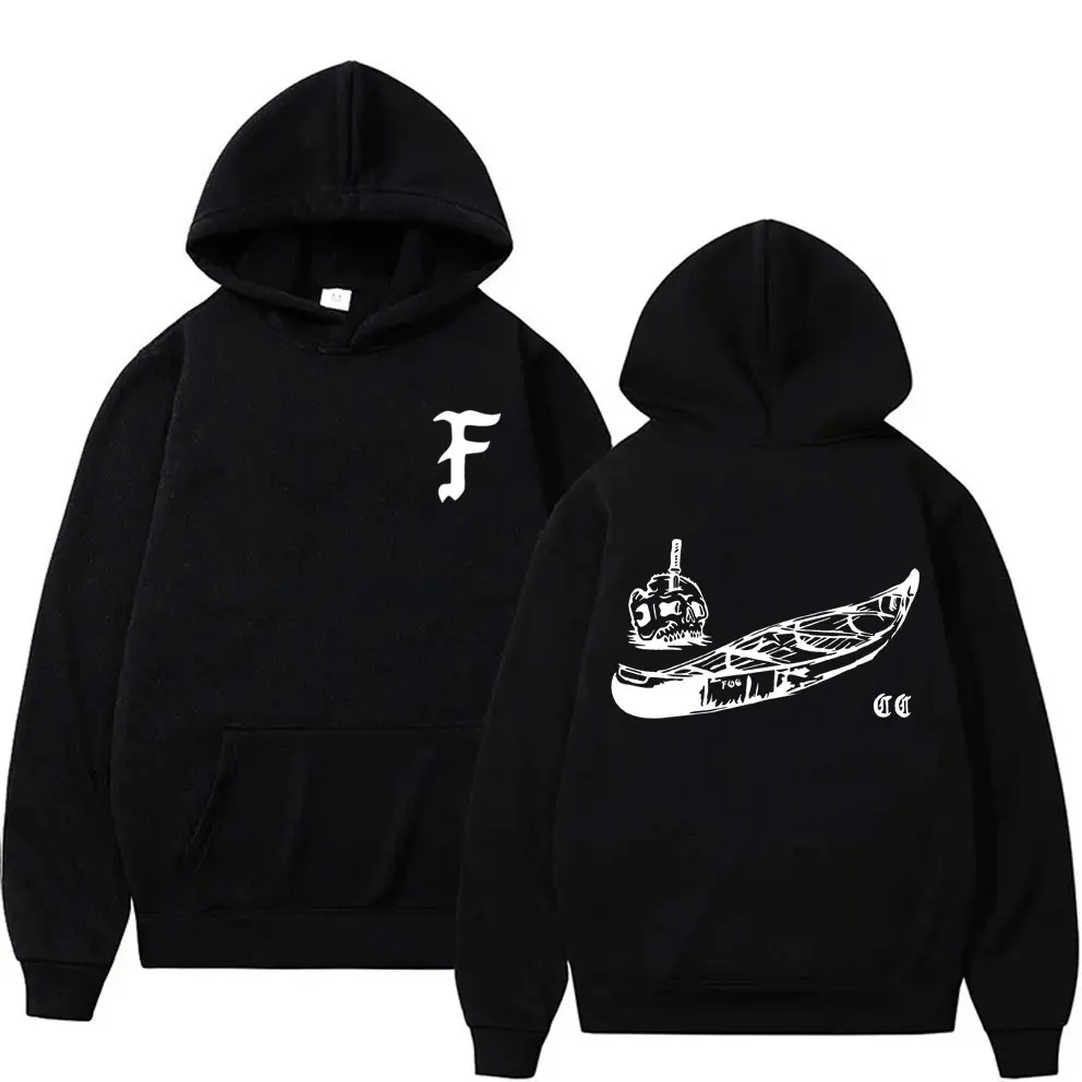 

Forward Observations Group Canoe Club Custom Print Hoodie Men's Vintage Casual Oversized Pullover Hoodies Unisex Fashion Hoody