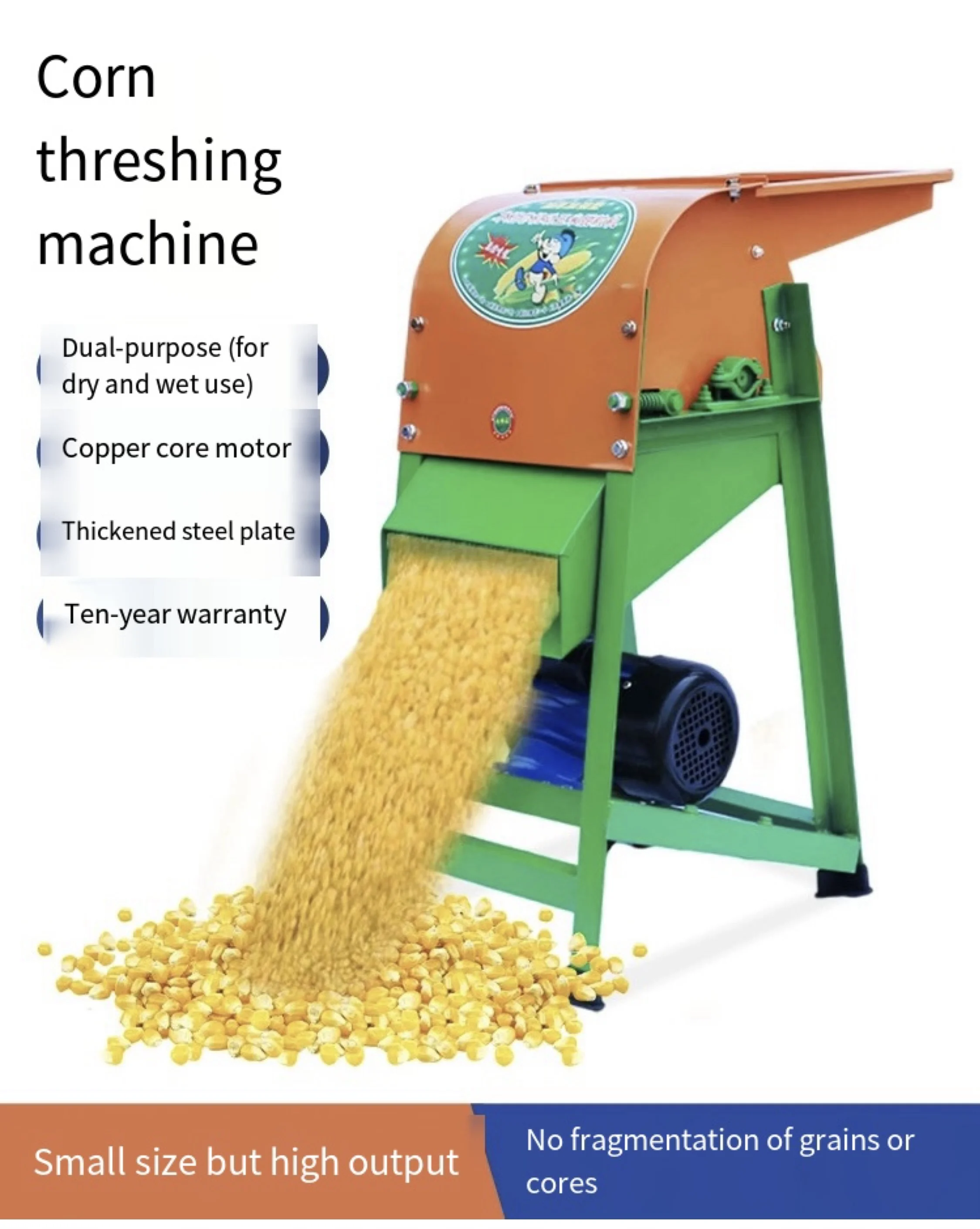 Sıcak Satış Otomatik Mısır Soy - Corn Sheller Machine incelemesi ve fiyatı