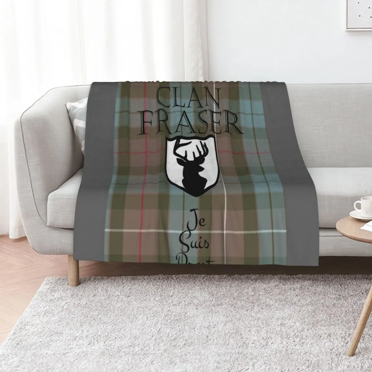 Outlander/Clan Fraser Throw Blanket Luxury St Soft Plaid Quilt Stuffeds Summer Beddings For Baby Blankets