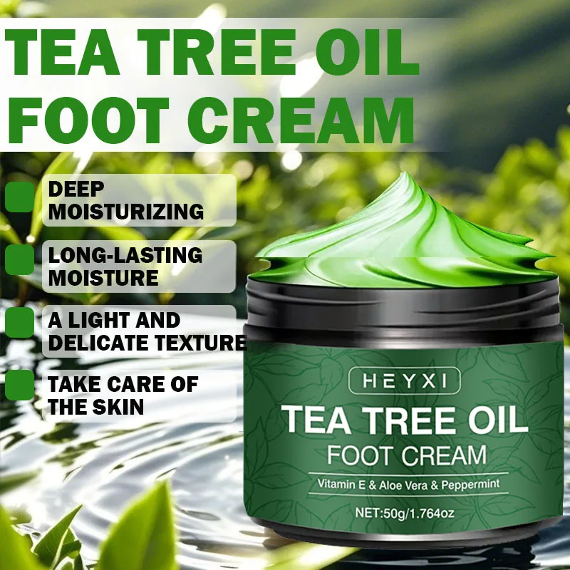 Tea Oil Care Cream, Containing Soluble Collagen, Deep Moisturizing, Suitable for All Skin Types, Hand and Foot Care