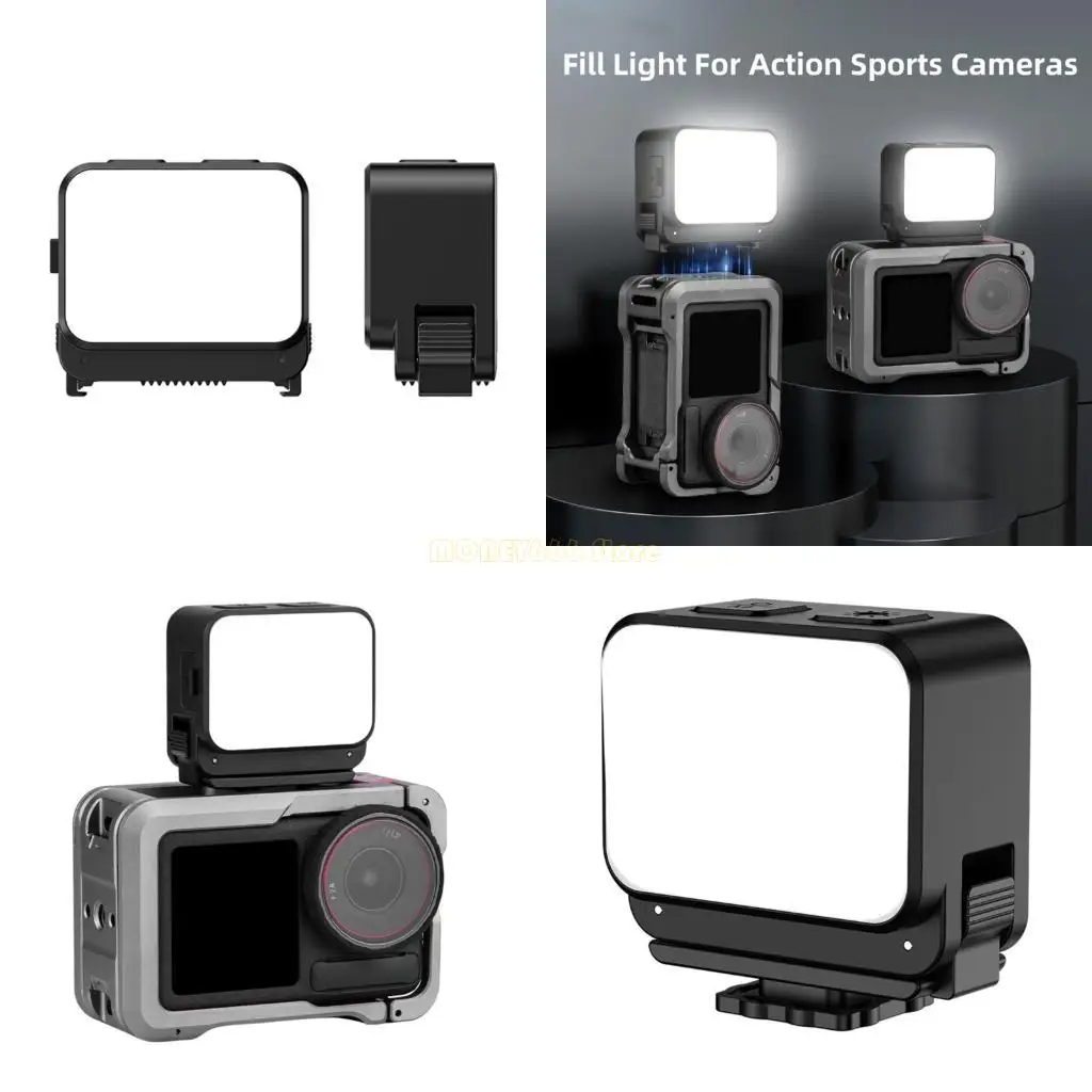 กล้องกันน้ำแบบพกพา F62C เติมแสงที่มีอุณหภูมิ 3 สีความเข้ากันได้กับสนามแม่เหล็ก