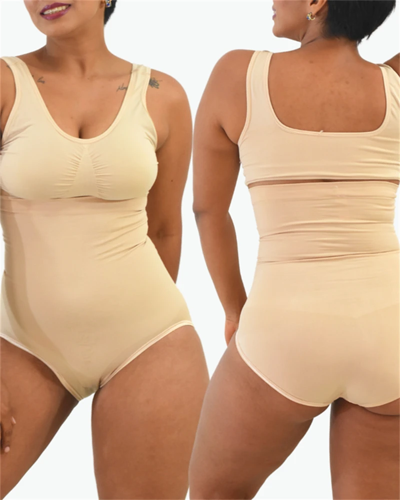 Ropa interior para mujer, lencería adelgazante con Control de barriga, moldeador de cuerpo, culo falso, levantador de glúteos, bragas acolchadas de esponja