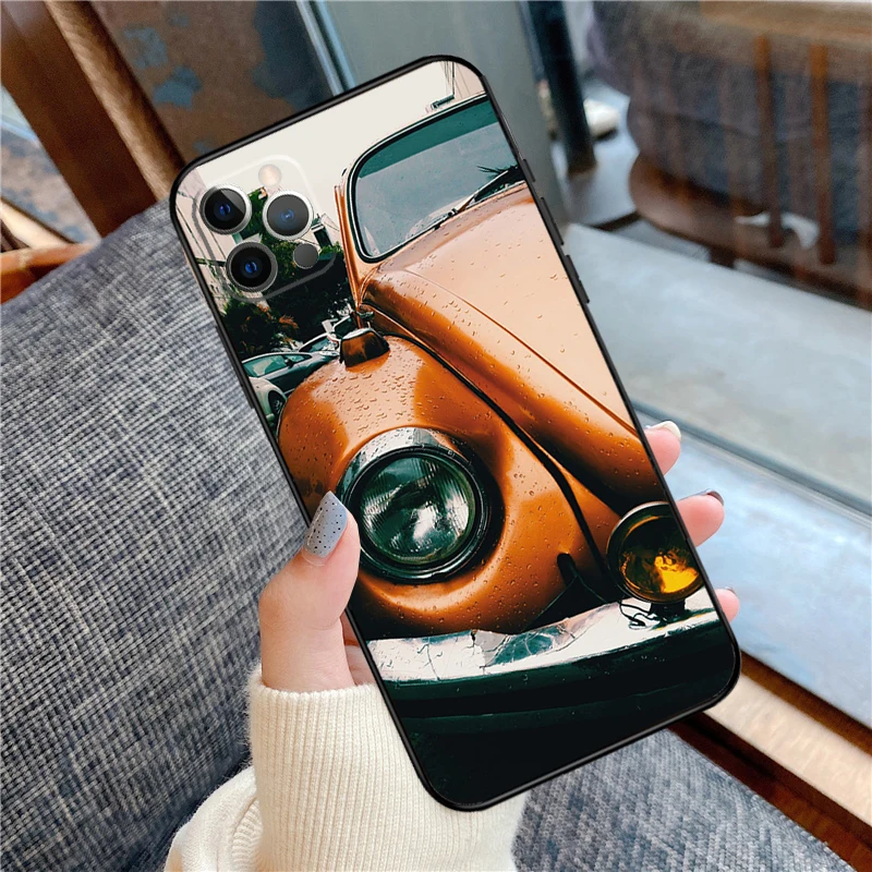 حافظة سيارة كلاسيكية قديمة قديمة لهاتف آيفون 17 برو ماكس لهاتف آيفون 17 غطاء ناعم من السيليكون الهوائي فوندا #4